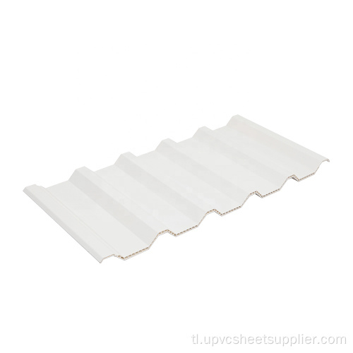 ASA UPVC Twin Wall Hollow Plastic Roof Sheets